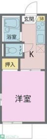 ラプラス林間の物件間取画像